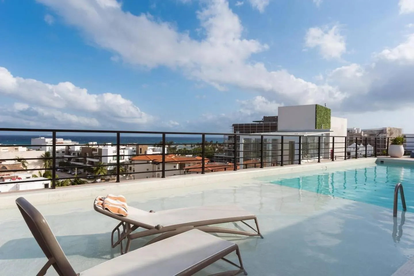 Luxury 1Br 1Ba Ocean View From Balcony And Rooftop Playa del Carmen 0*,
